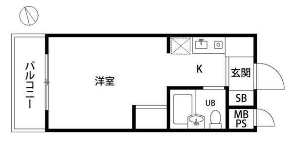 菱和パレス世田谷千歳台の物件間取画像